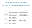 Set de Rollos de Hilos de Nylon