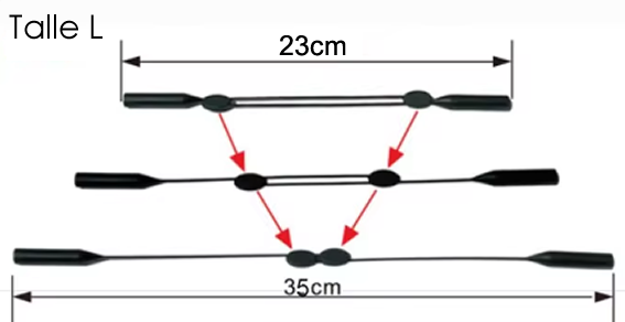 Cordón Ajustable, Talle L