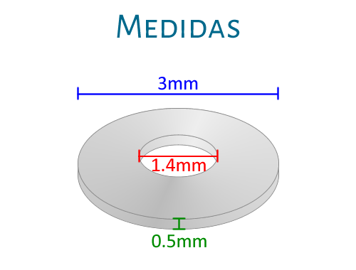 Arandelas de Metal, Plateadas