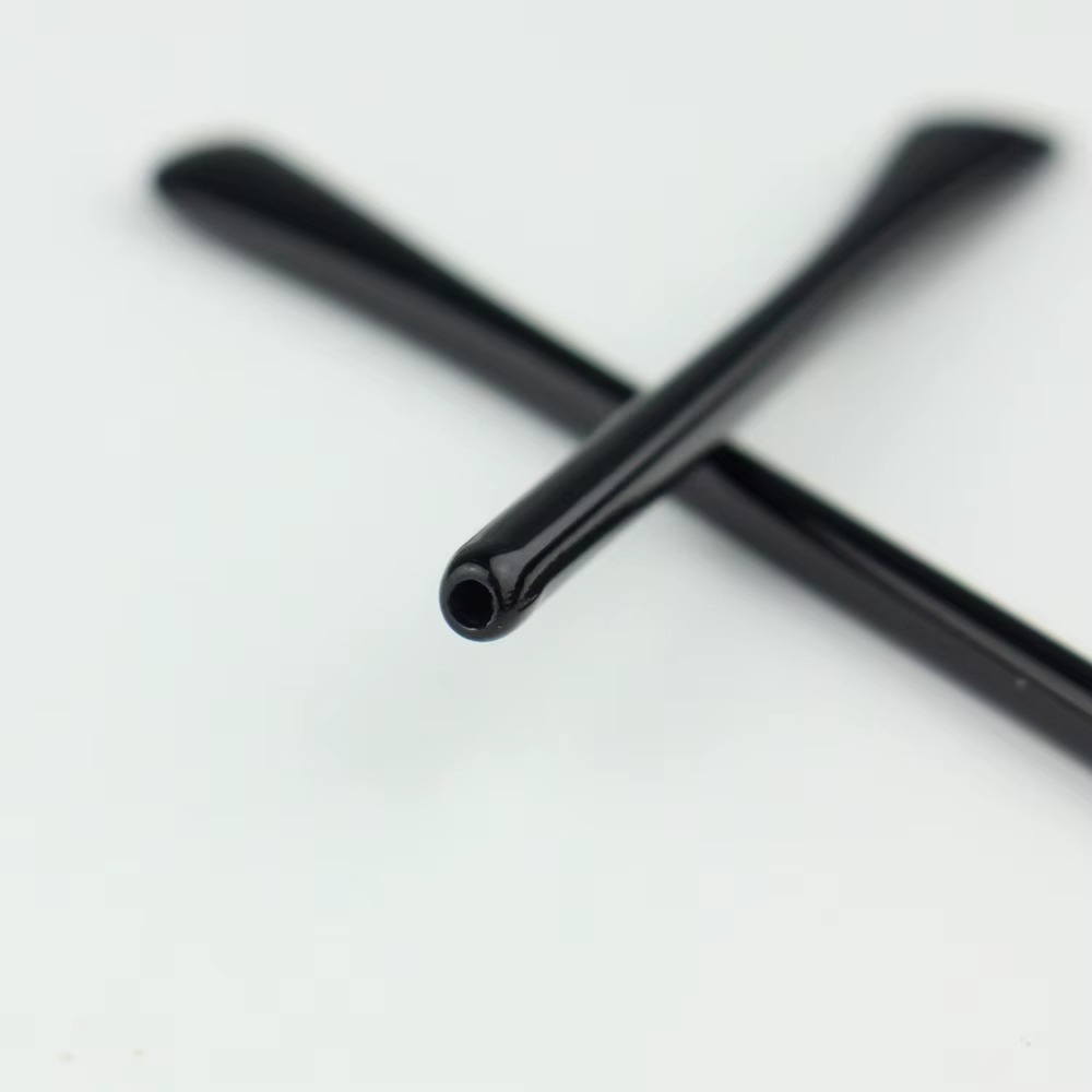 Terminales de PVC, Negro (Talón Fino), 65mm