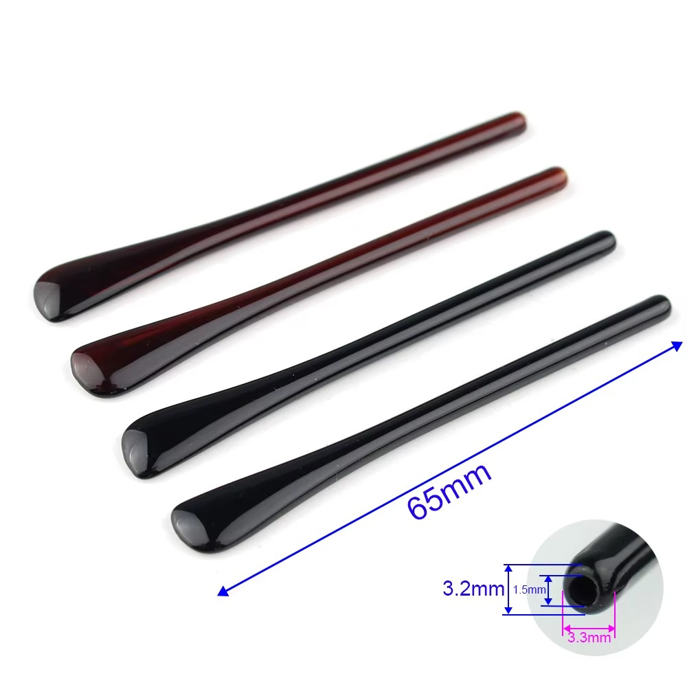 Terminales de PVC, Marrón, 65mm