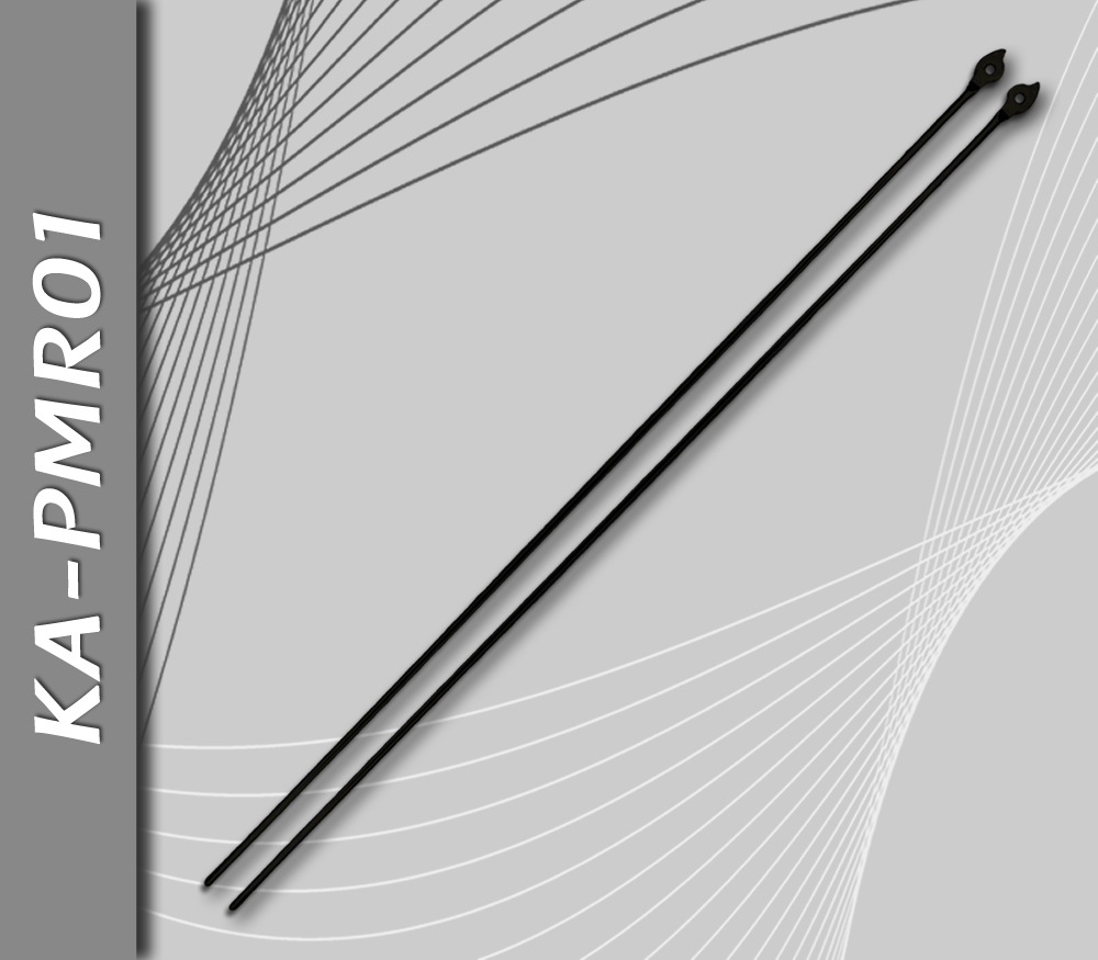 Patillas de Metal tipo Ray-Ban, Negras