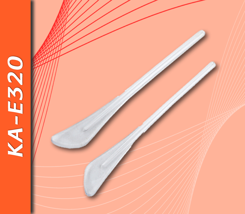 Terminales de PVC, Transparentes, Talón Ancho