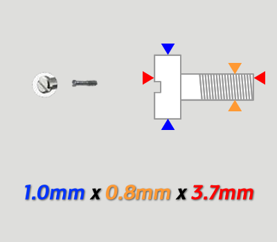 Tornillos 0.8