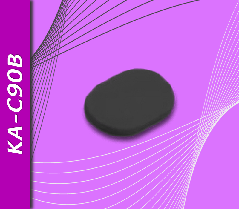 Plaquetas de Polifón Adhesivas, Negras