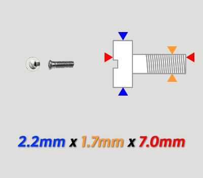 Tornillos 1.7