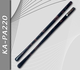 [KA-PA220] Patillas de Acetato, Marrón Veteado Brillo, Fina