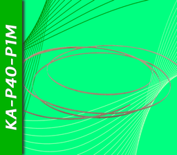 [KA-P40-P1M] Hilo de Plata - Plano - Rollo de 1m